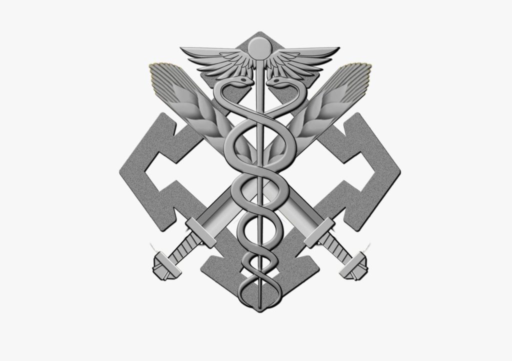 Міністерство оборони України презентувало новий дизайн беретних знаків для військовослужбовців Медичних сил, Сил підтримки ЗСУ та Сил логістики. 